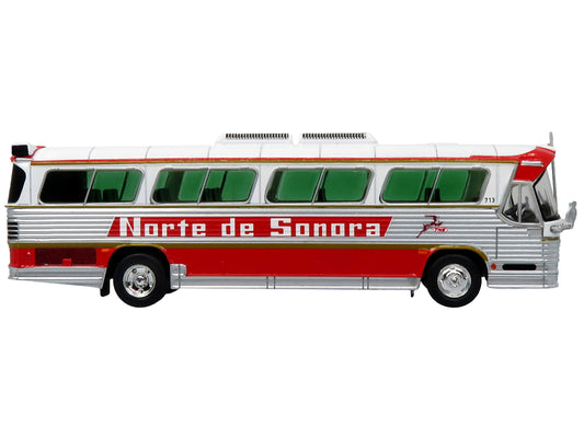 Dina 323-G2 Olimpico White Diecast Model Bus 