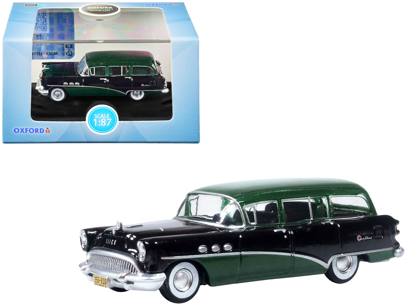 1954 Buick Century Estate Green Diecast Model Car 