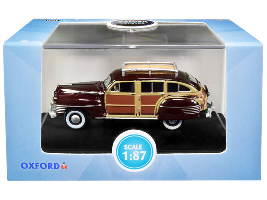1942 Chrysler Town & Red Diecast Model Car 