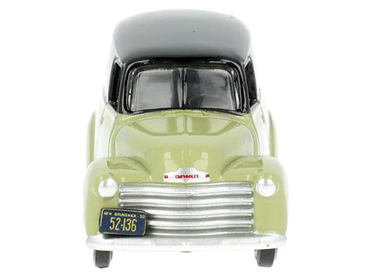 1950 Chevrolet Panel Green Diecast Model Van 