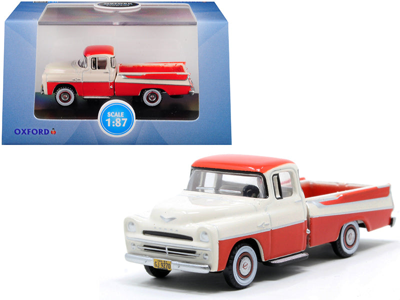 1957 Dodge D100 Sweptside Multi-Color Diecast Model Pickup Truck 
