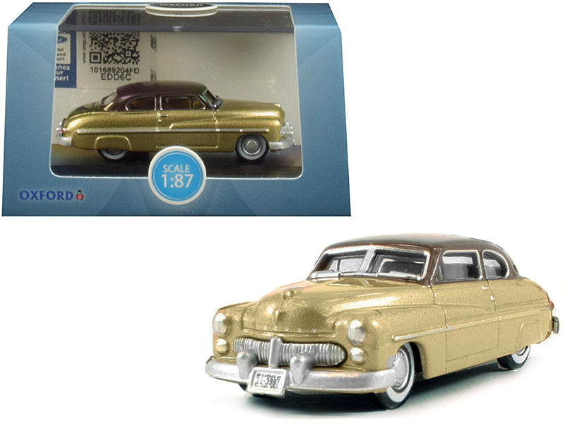 1949 Mercury Coupe  Gold Diecast Model Car 