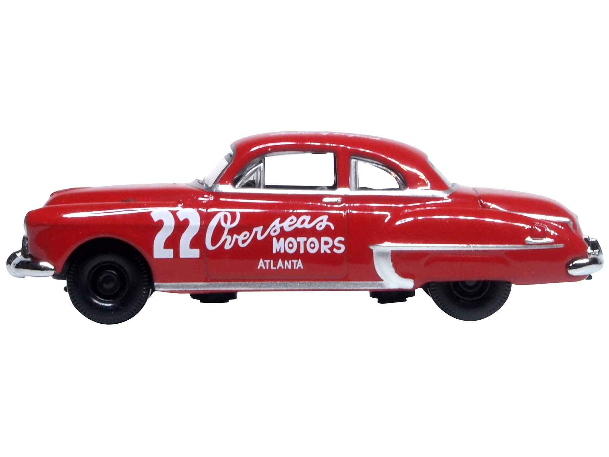 1949 Oldsmobile Rocket 88 Red Diecast Model Car 