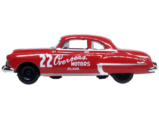 1949 Oldsmobile Rocket 88 Red Diecast Model Car 