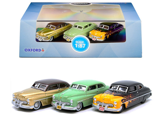 1949 Mercury Set of 1:87 Scale  Diecast Model Car/Truck Set