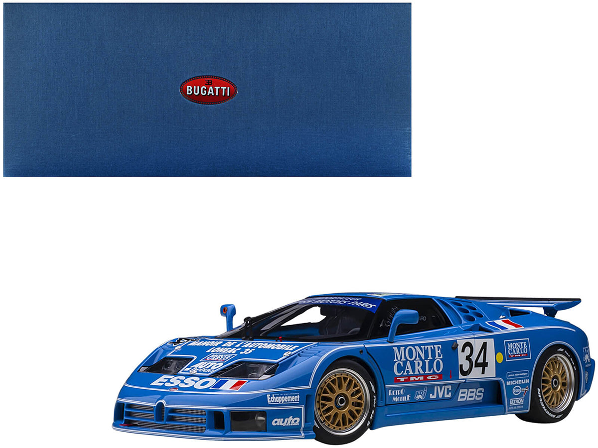 Bugatti EB110 #34 Alain   Model Race Car 