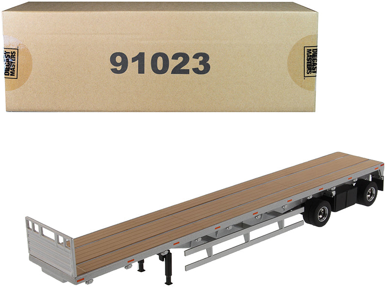 Brand new 1/50 scale diecast model of 53' Flat Bed Trailer Silver Transport Series die cast model by Diecast Masters.
Brand new box.
Real 