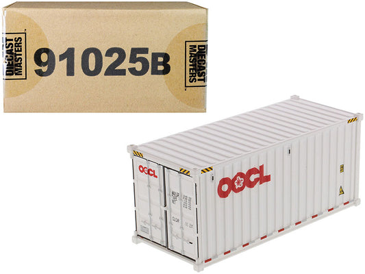 20' Dry Goods Sea White Diecast Model Sea Container 