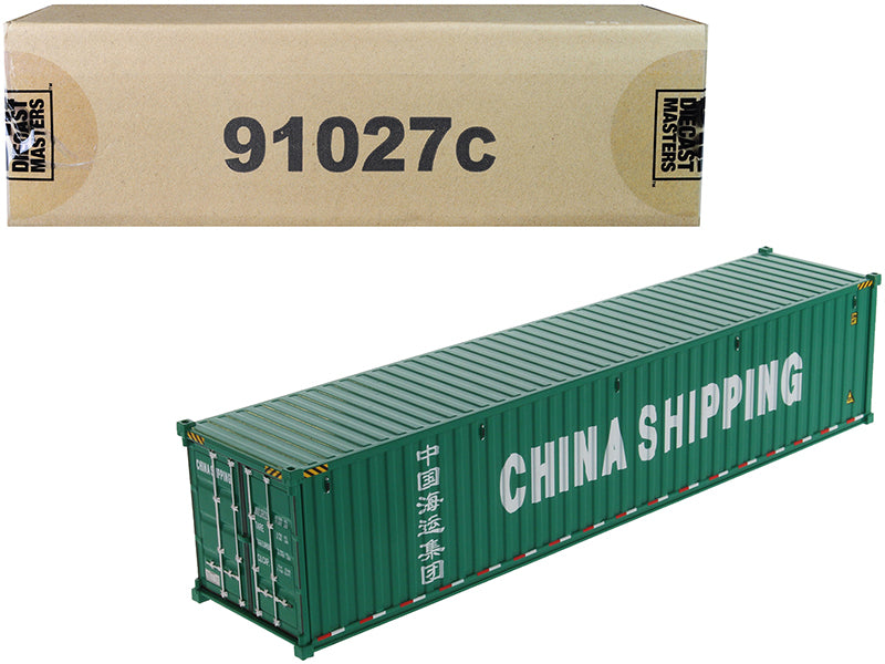 40' Dry Goods Sea Green Diecast Model Sea Container 