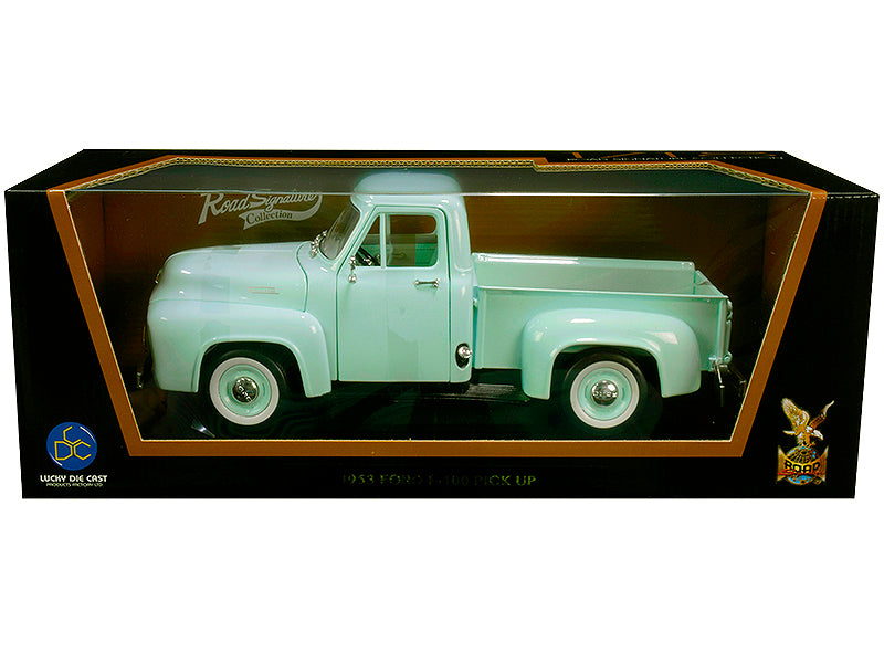 1953 Ford F-100 Green Diecast Model Pickup Truck 