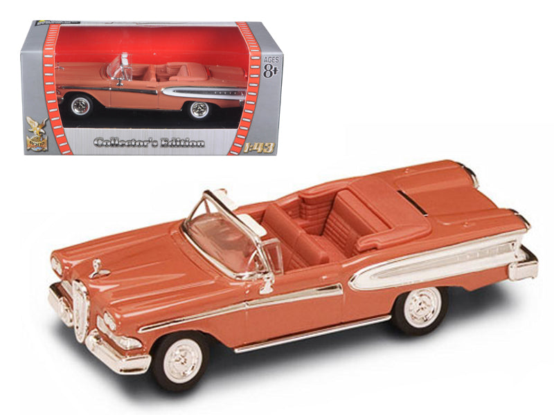 1958 Edsel Citation  Brown Diecast Model Car 