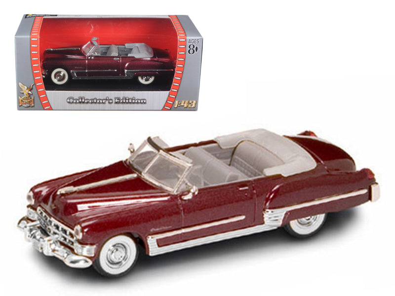 1949 Cadillac Coupe DeVille Red Diecast Model Car 