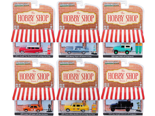 The Hobby Shop Set   Diecast Model Car/Truck Set 