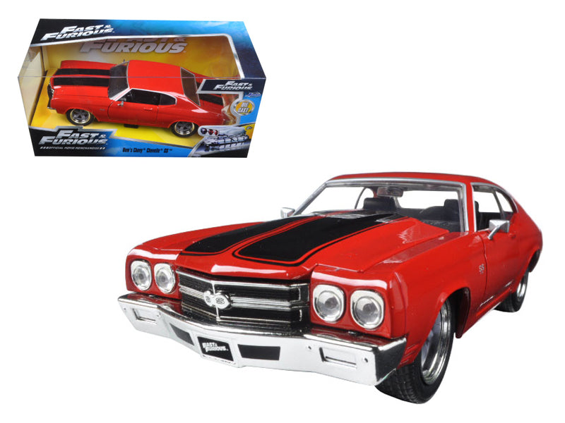 Dom's Chevrolet Chevelle SS Red Diecast Model Car 