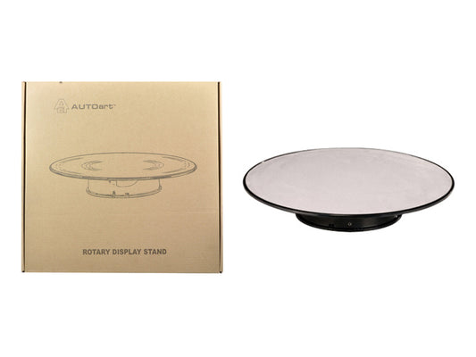 Set of Silver  Model Rotary Stand/Turntable 