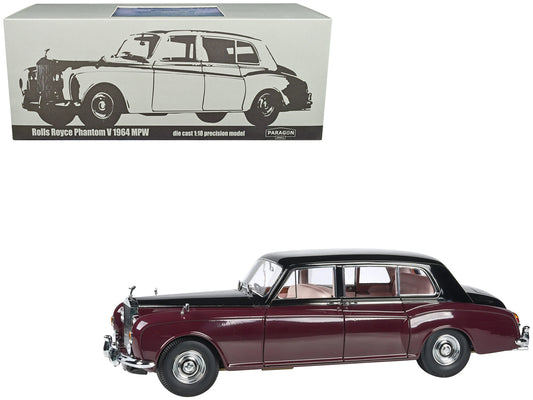 1964 Rolls Royce Phantom Red Diecast Model Car 