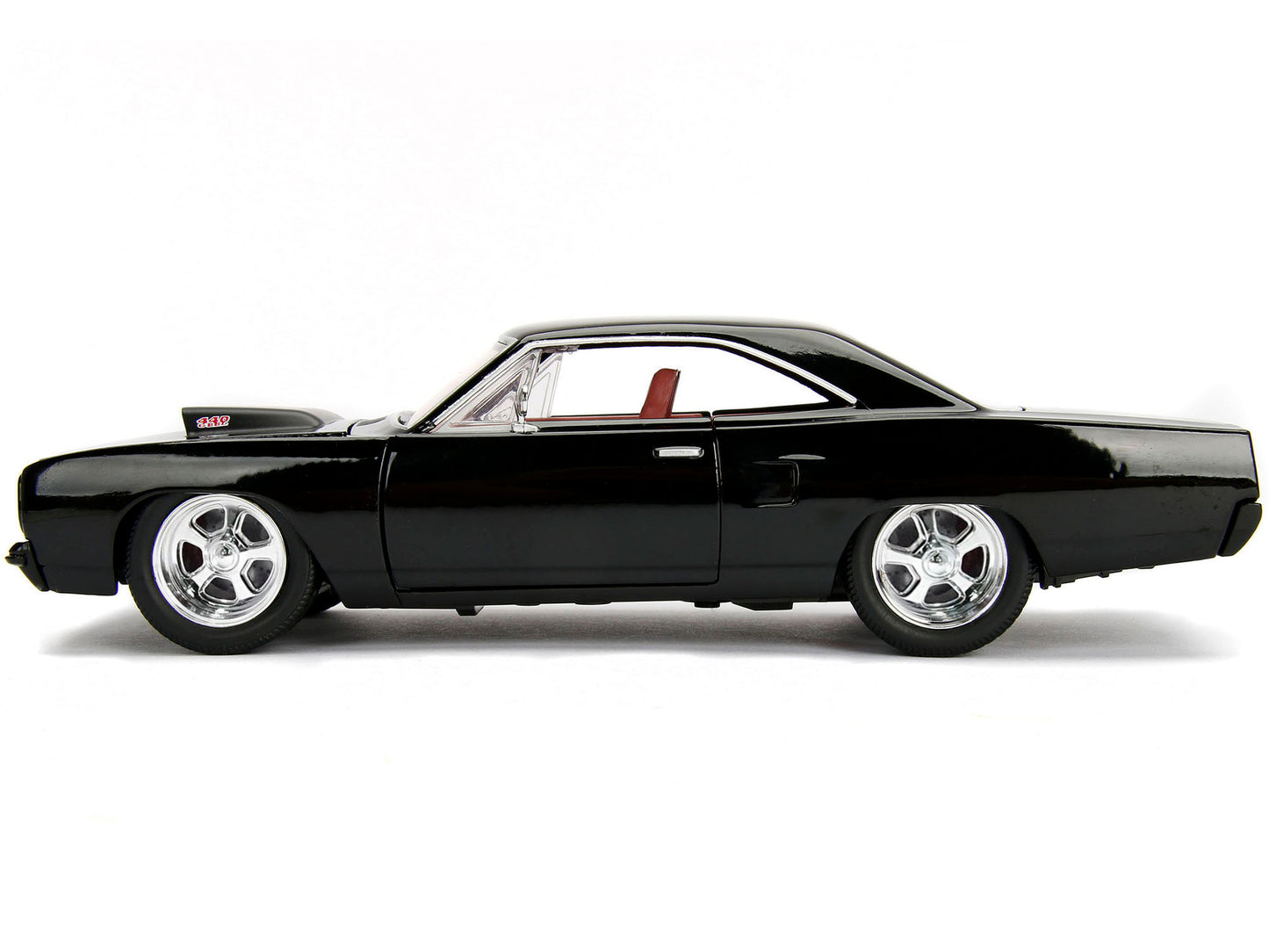 1970 Plymouth Road Runner Black Diecast Model Car 