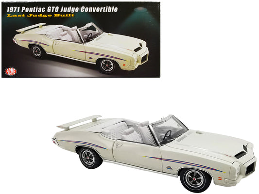 1971 Pontiac GTO Judge Green Diecast Model Car 