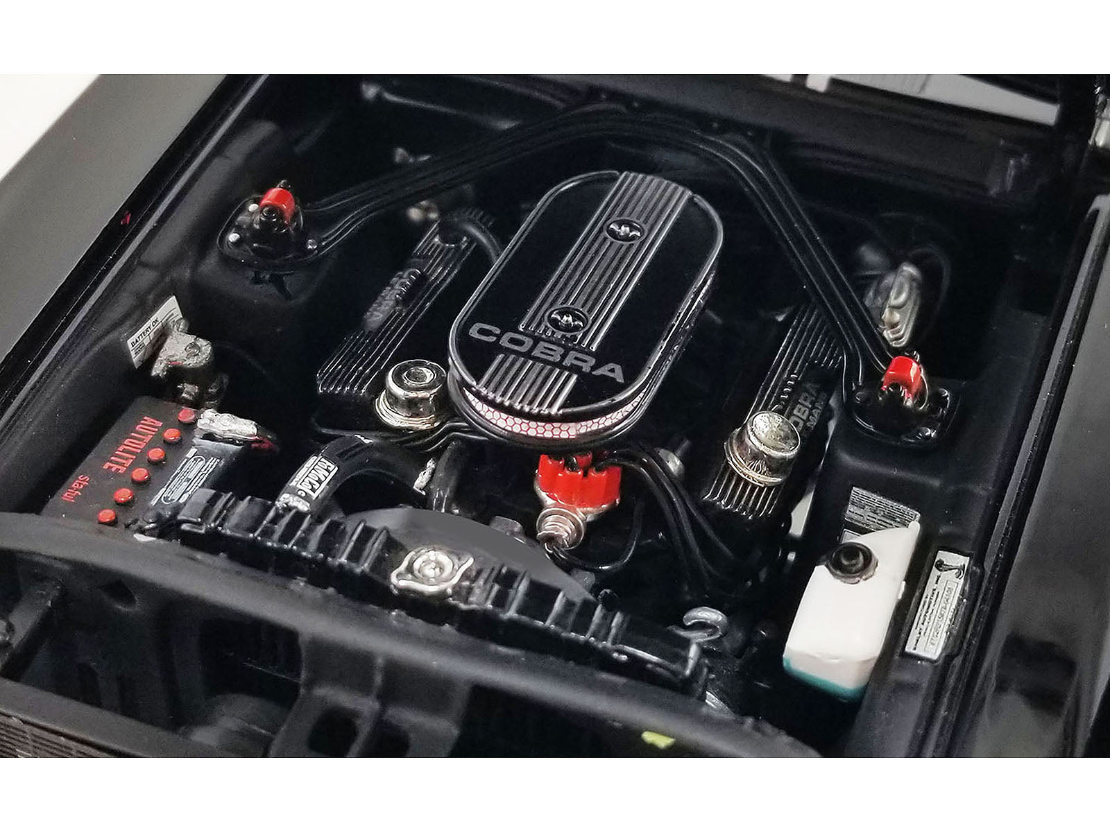 1967 Shelby GT500 Restomod 1:18 Scale Black Diecast Model Car