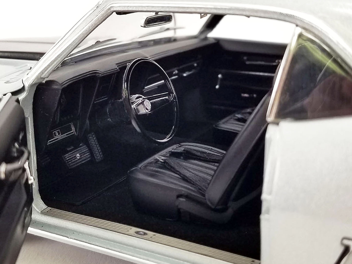 1969 Chevrolet COPO Camaro Silver Diecast Model Car 