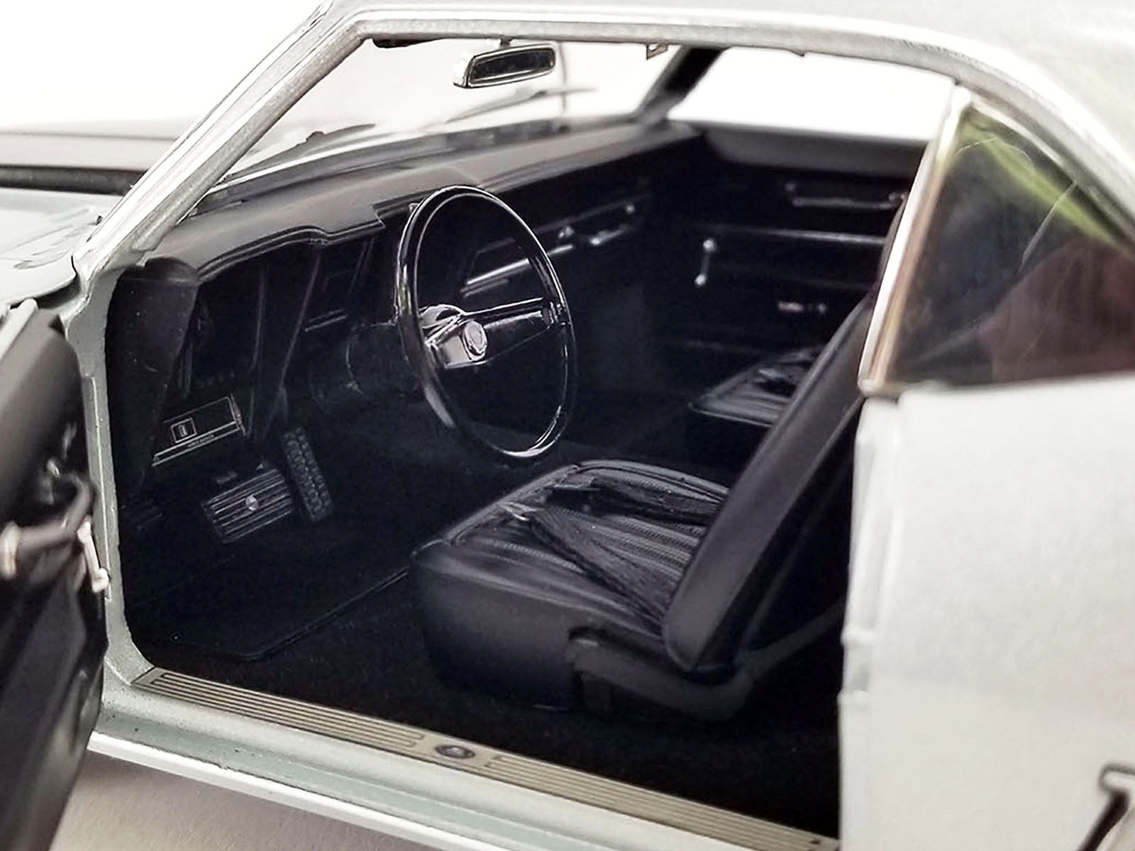 1969 Chevrolet COPO Camaro Silver Diecast Model Car 