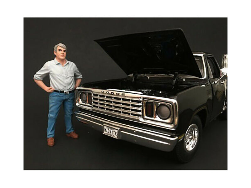 Brand new 1/18 scale of 70's Style Figurine V for 1/18 scale models by American Diorama.
 Comes in a blister pack.
 <stron