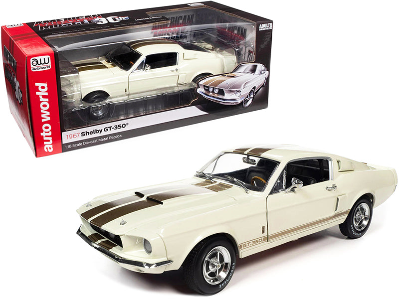 1967 Ford Mustang Shelby Green Diecast Model Car 