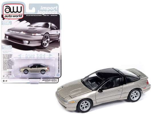 1990 Mitsubishi Eclipse GSX LaSalle Silver Metallic w Black Top Import Legends L