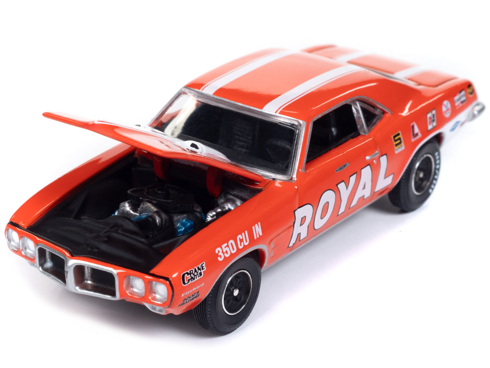 1969 Pontiac Firebird Royal Red Diecast Model Car 