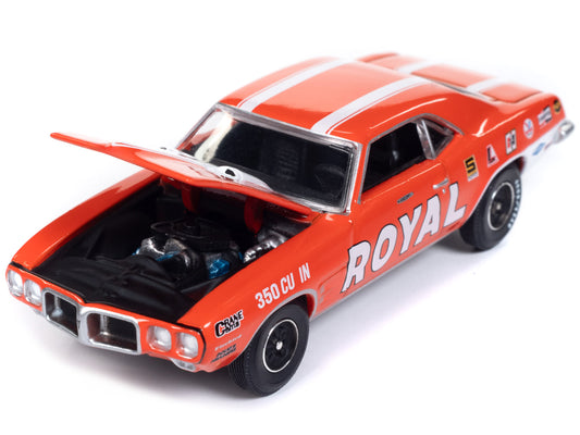 1969 Pontiac Firebird Royal Red Diecast Model Car 