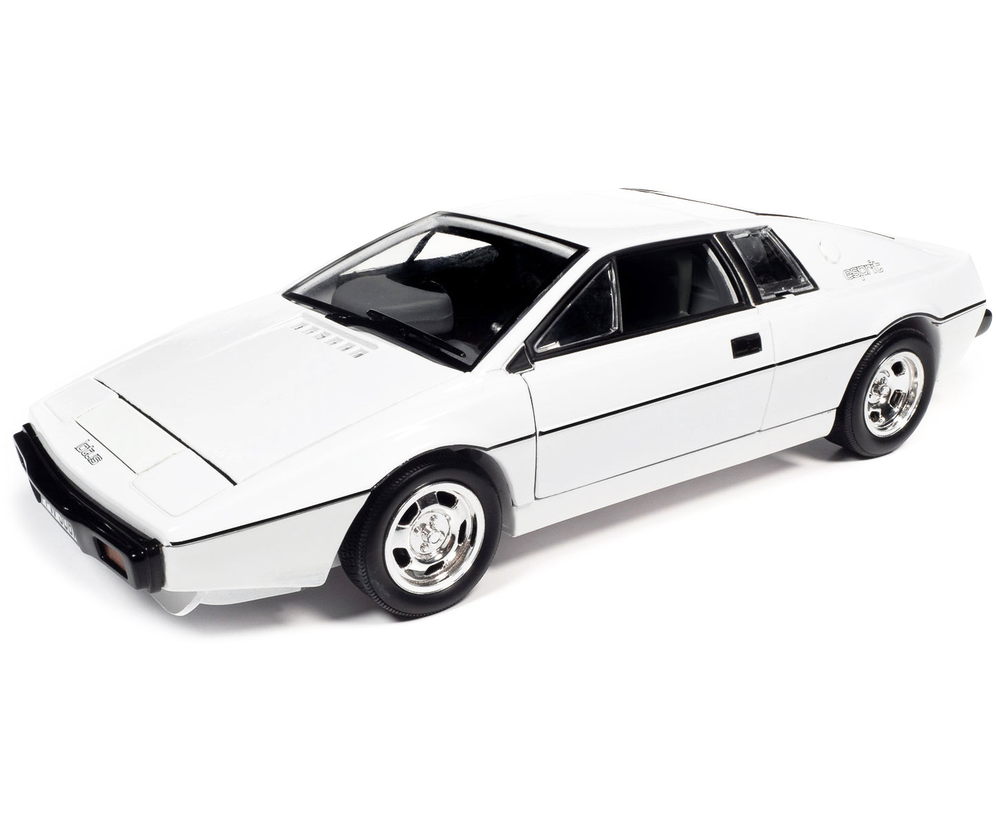 Brand new 1/18 scale diecast car model of Lotus Esprit S1 Submarine Car White James Bond 007 The Spy Who Loved Me 1977 Movie Silver Screen M