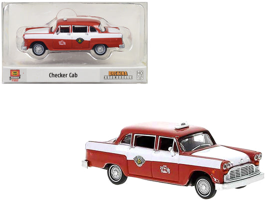 1974 Checker Cab  Red  Model Car 