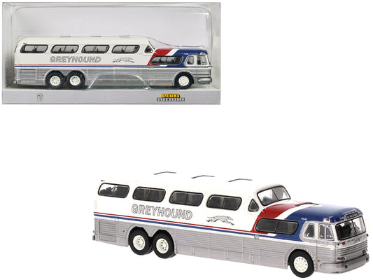 1956 GMC PD-4501 Silver  Model Bus 