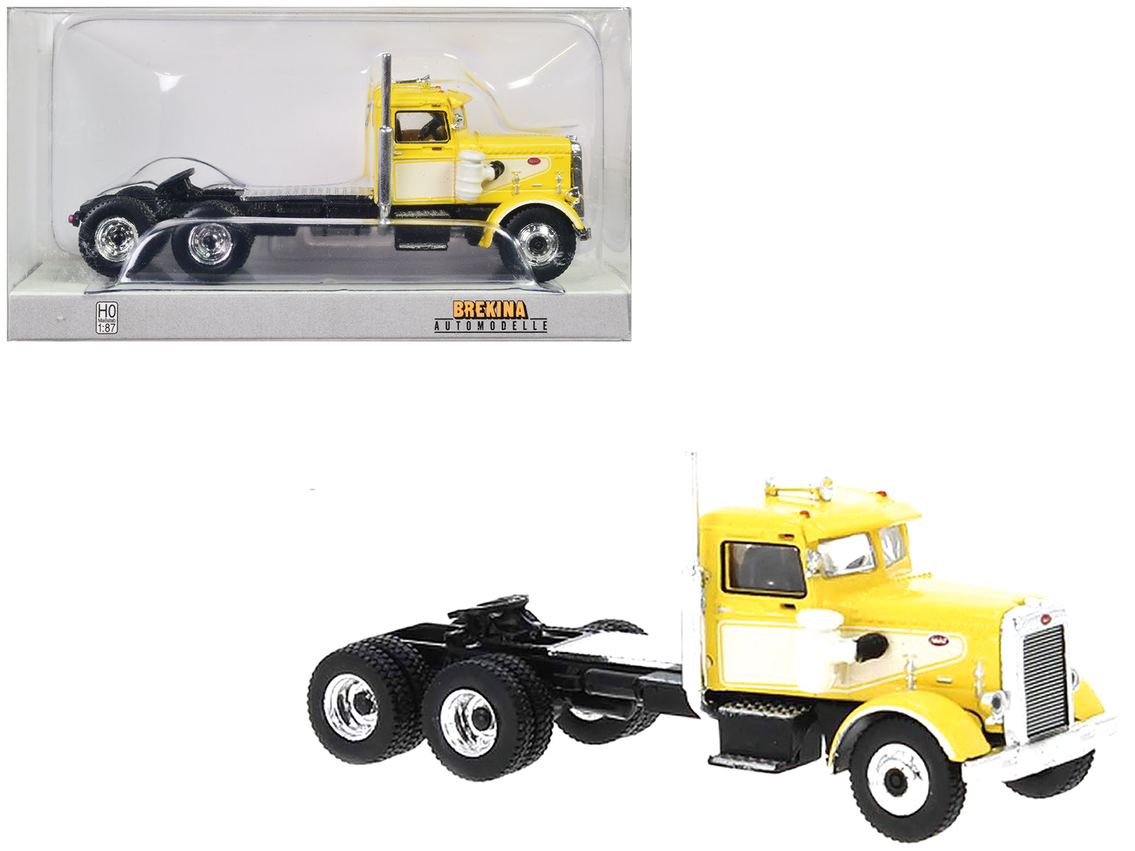 1955 Peterbilt 281  Yellow  Model Truck Tractor 