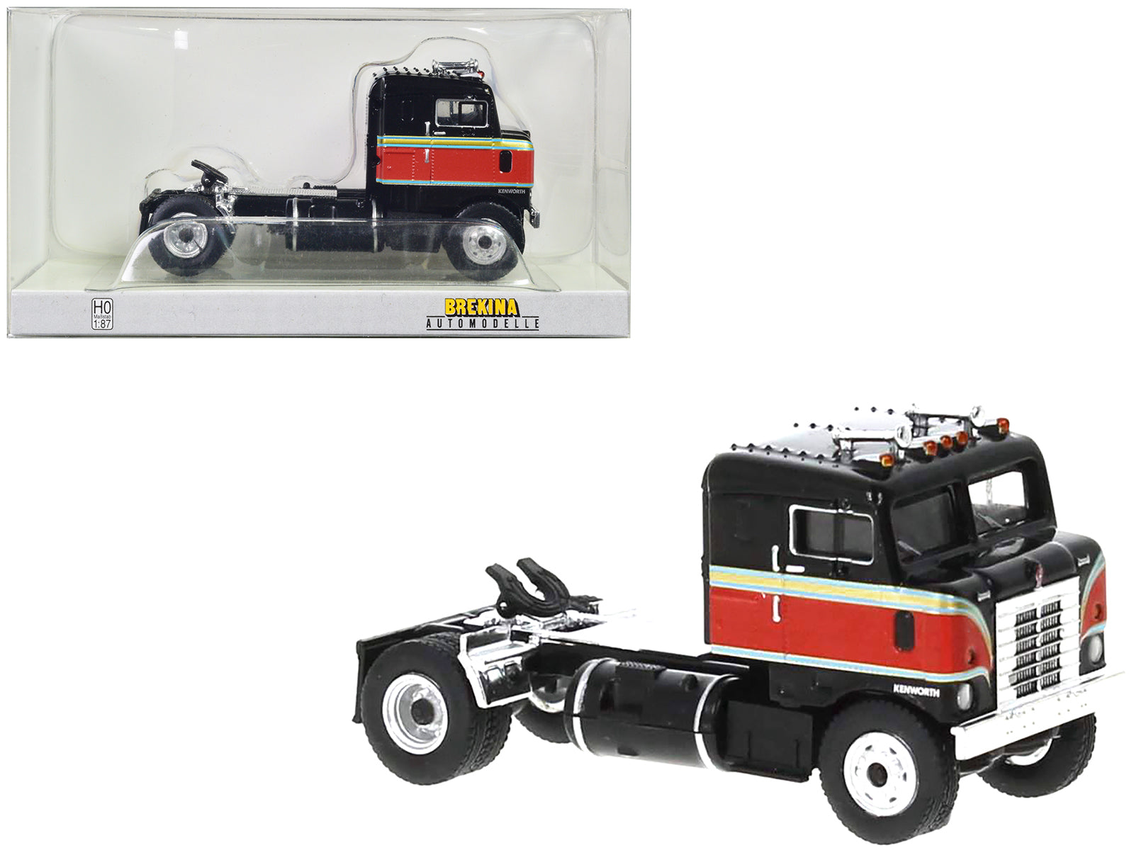 1950 Kenworth Bullnose  Black  Model Truck Tractor 