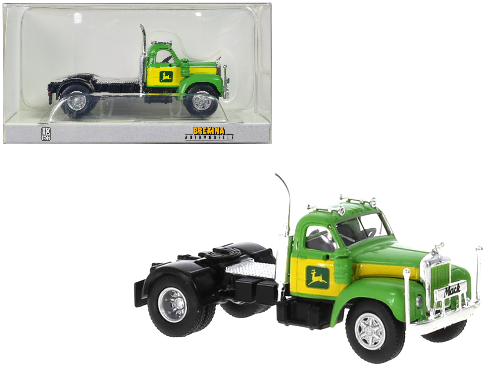 1953 Mack B-61 Green  Model Truck Tractor 