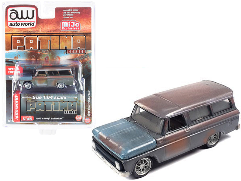 1965 Chevrolet Suburban  Brown Diecast Model Car 