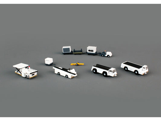 >Brand new diecast models of&nbsp;Airport Support Equipment Set of 10 pieces "Gemini 200" Series&nbsp;die cast models by GeminiJets.</li>
<