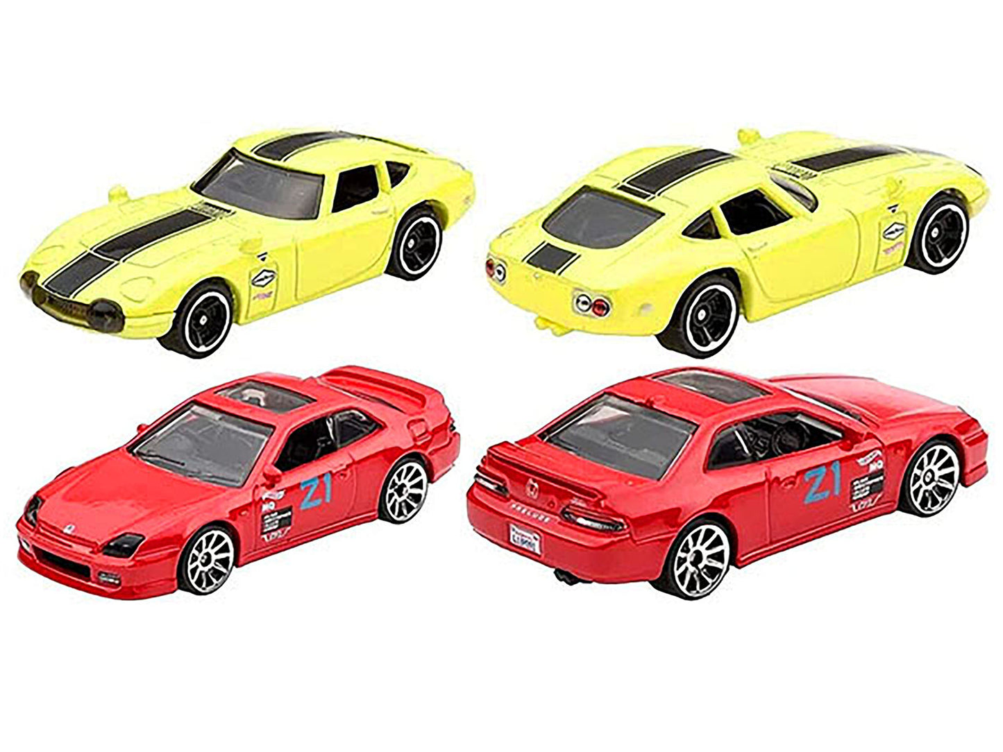 Brand new diecast car models of "JDM Assortment" 5 piece Set die cast model cars by Hot Wheels.
Brand new boxes.
Real 