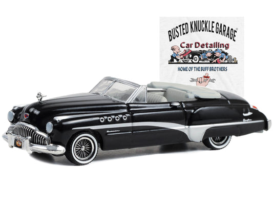 1949 Buick Roadmaster Rivera Black Diecast Model Car 