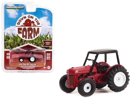 1946 Ford 8N Tractor Red Diecast Model Tractor 