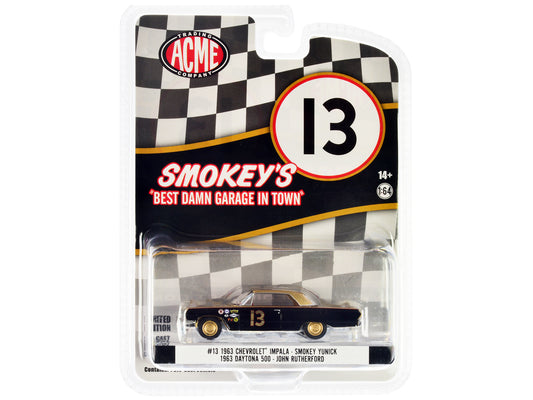1963 Chevrolet Impala #13  Diecast Model Race Car 