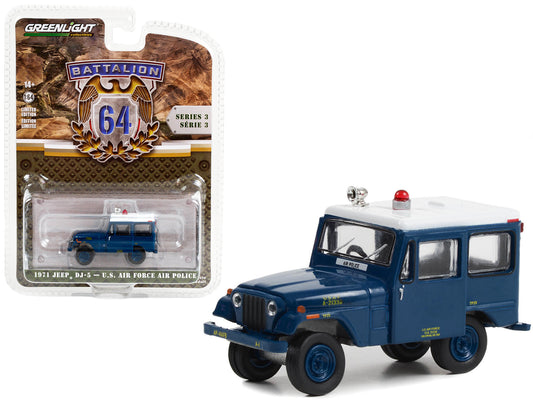 1971 Jeep DJ-5 Blue Diecast Model Car 