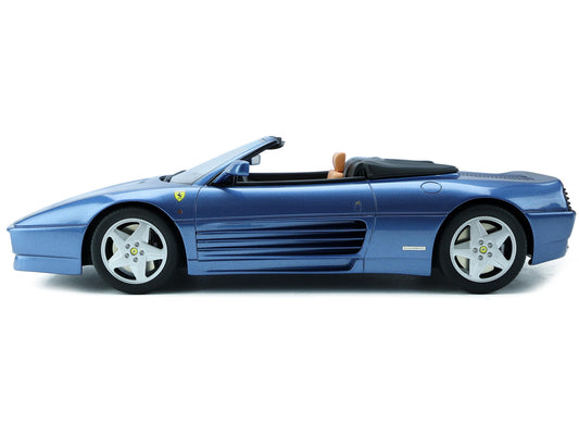 Brand new 1/18 scale car model of 1993 Ferrari 348 Spider Tour de France Blue Metallic model car by GT Spirit.
Brand ne