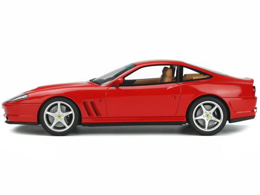 Brand new 1/18 scale car model of 1996 Ferrari F550 Maranello Gran Turismo Rosso Corsa Red model car by GT Spirit.
Bran