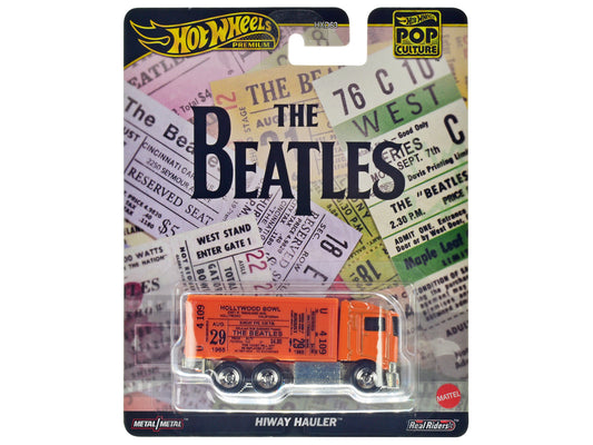 Hiway Hauler Orange Diecast Model Box/Van Truck 