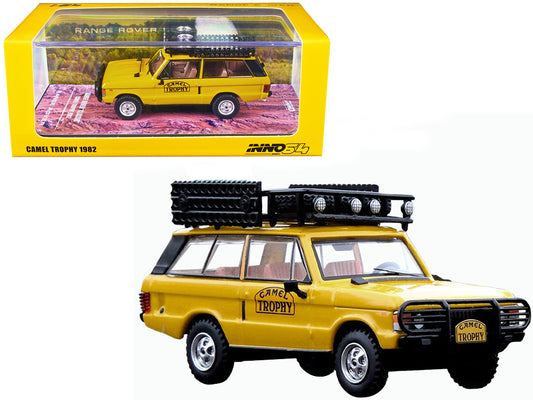 Land Rover Range Rover Yellow Diecast Model Car 
