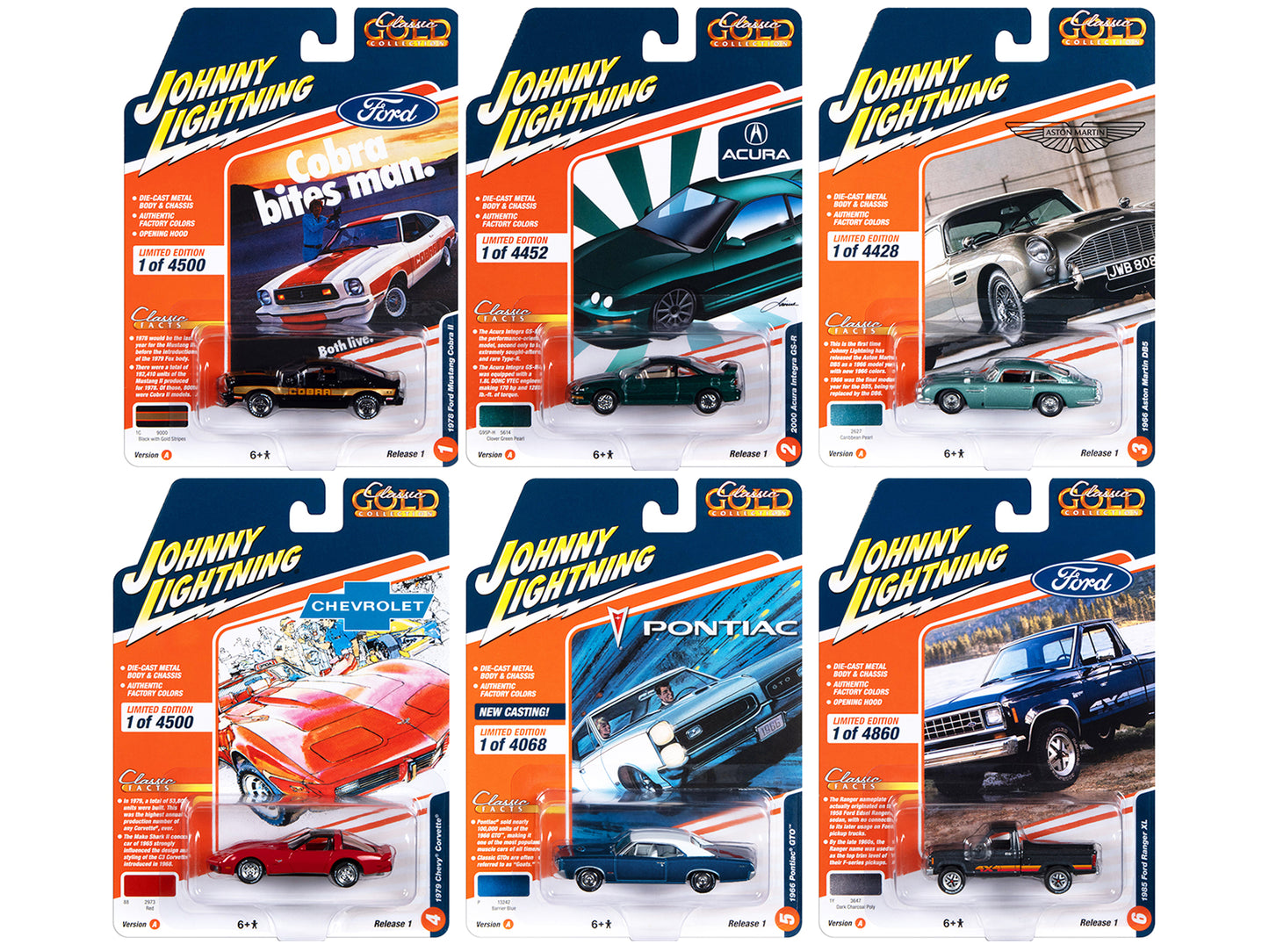 Classic   Diecast Model Car/Truck Set 
