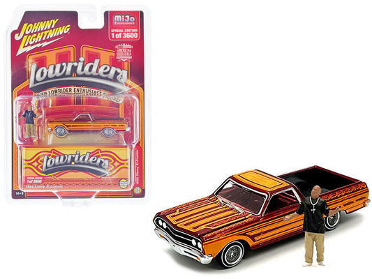 1965 Chevrolet El Camino Red Diecast Model Car Lowriders