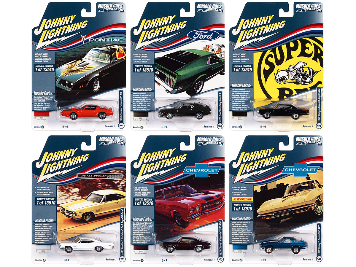 Muscle  Diecast Model Car/Truck Set 